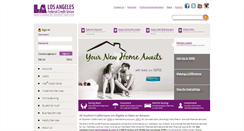 Desktop Screenshot of lafcu.org